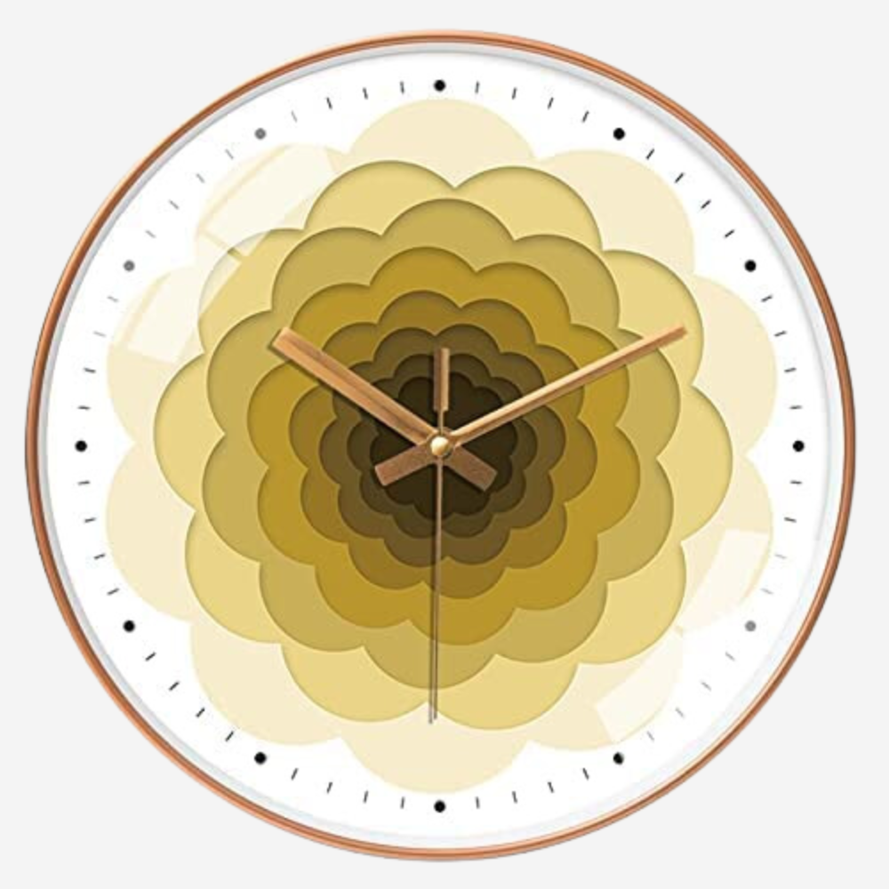 Star Quiet Decorative - Sun Light  Clock